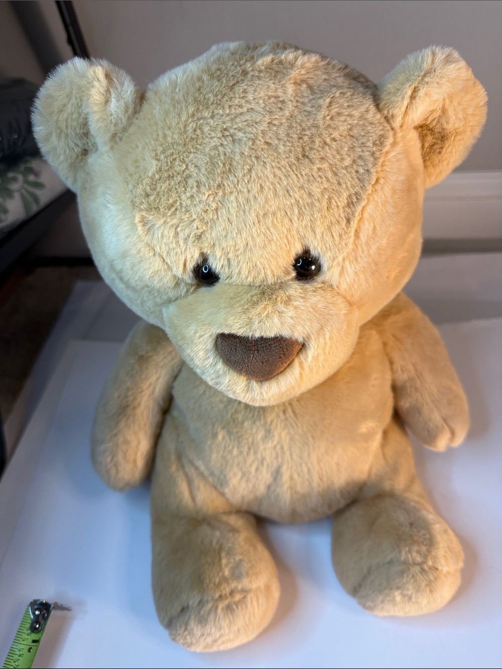 Cuddly Light Brown Teddy Bear Plush - Kids Stuffed Animal